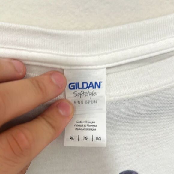 Gildan Softstyle Men's Ring Spun 2018 Demi Lovato Short Sleeve T-Shirt White XL - Picture 5 of 7